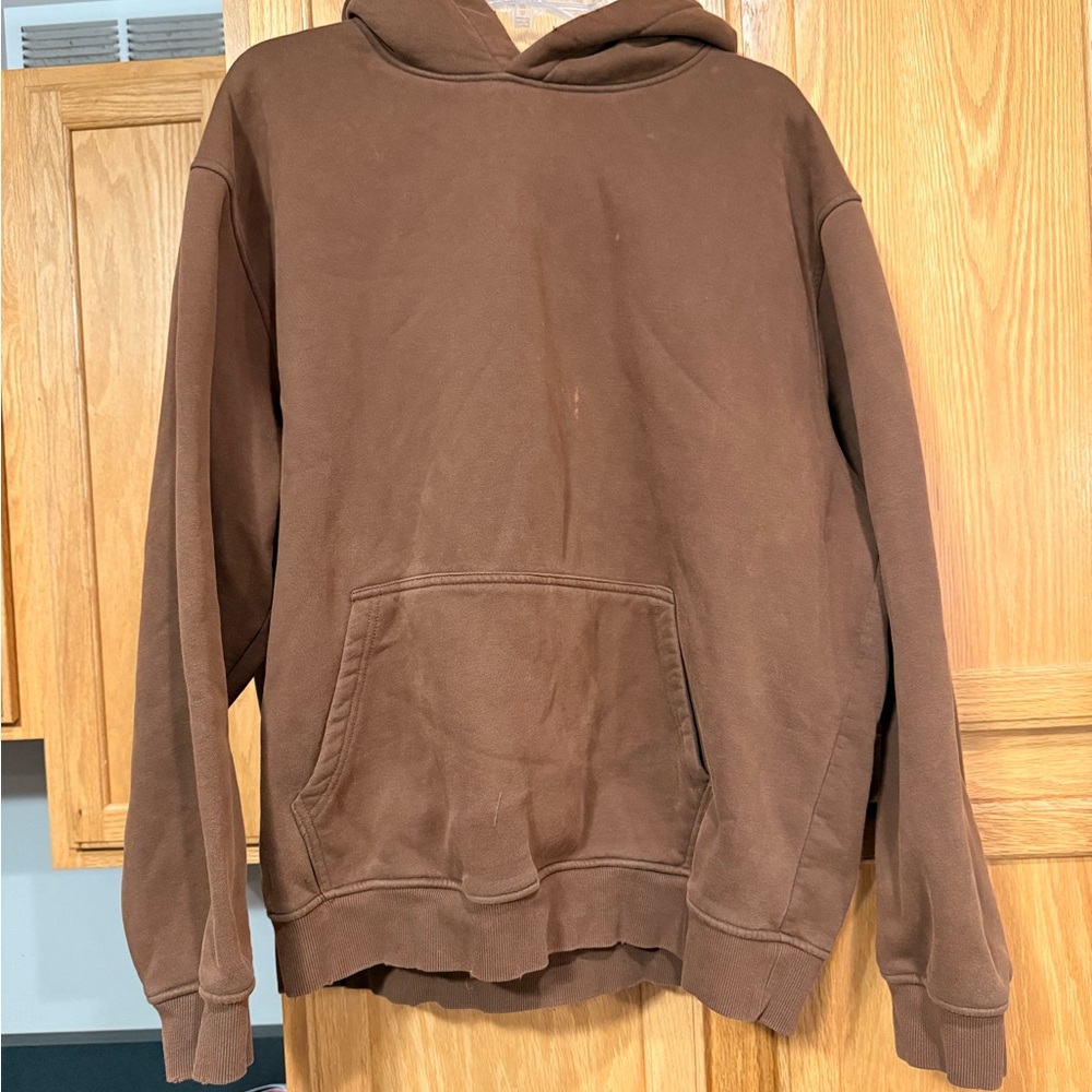 Amazon Men's Chocolate Brown Hoodie